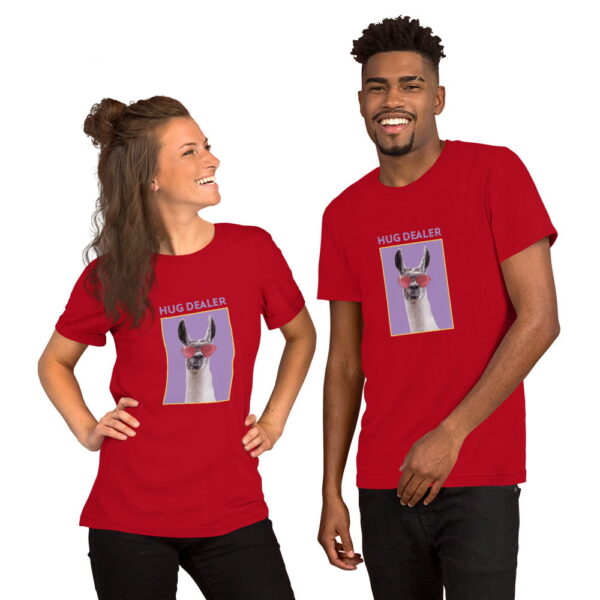 Hug Dealer Short-Sleeve Unisex T-Shirt 1