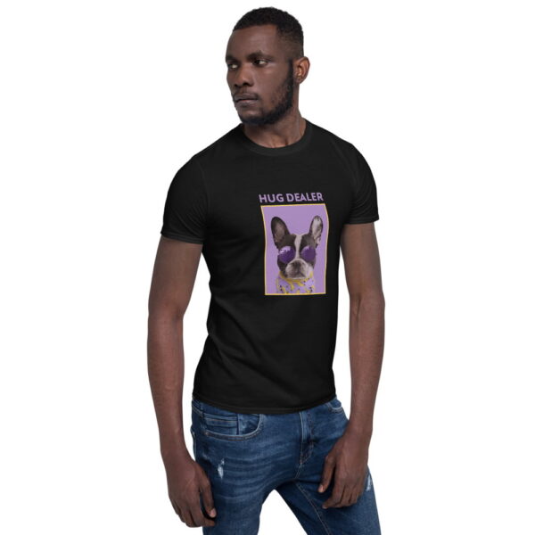 Hug Dealer Dog Short-Sleeve Unisex T-Shirt 2