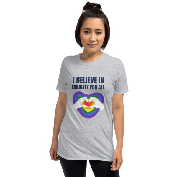I Believe In Equality For All Short-Sleeve Unisex T-Shirt 2