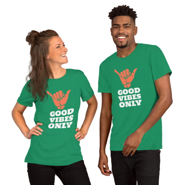 Good Vibes Only Short-Sleeve Unisex T-Shirt 4