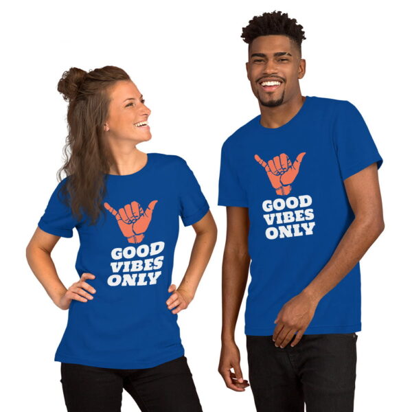 Good Vibes Only Short-Sleeve Unisex T-Shirt 3