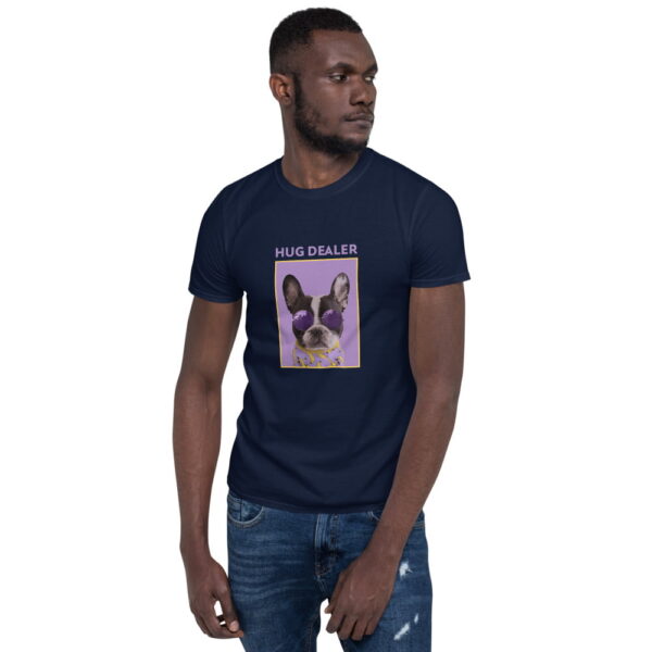Hug Dealer Dog Short-Sleeve Unisex T-Shirt 4