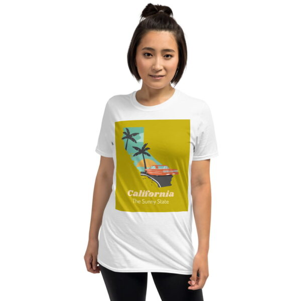 California Short-Sleeve Unisex T-Shirt 4