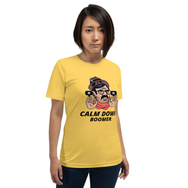 Calm Down Bommer Short-Sleeve Unisex T-Shirt 2