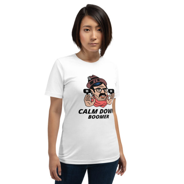 Calm Down Bommer Short-Sleeve Unisex T-Shirt 4